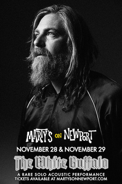 The White Buffalo is Playing Back-to-Back Solo Acoustic Shows in Tustin, CA on November 28th and 29th!